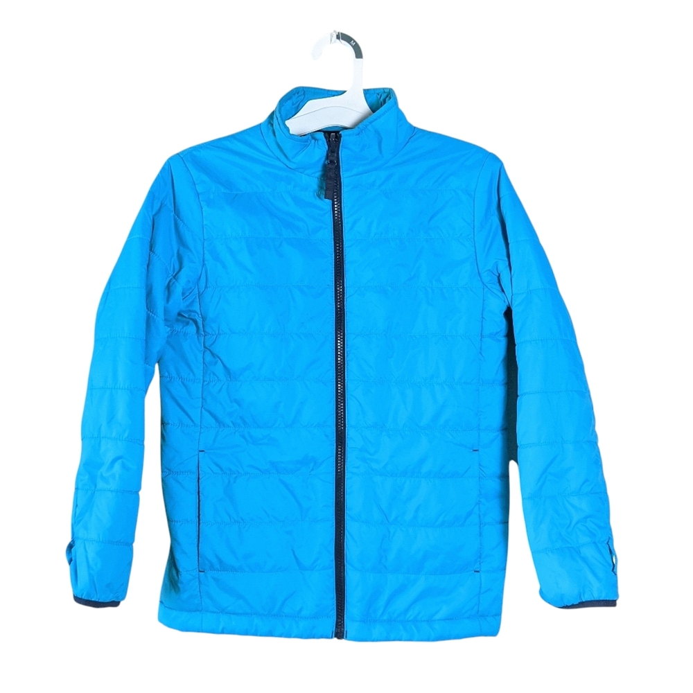 Lands' End Boys Insulated Winter Jacket Size M 10-12